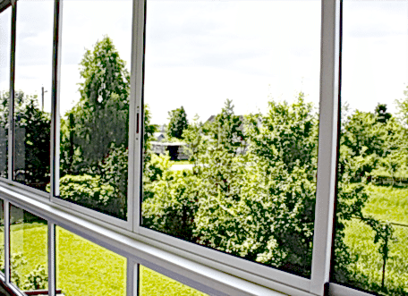 Остекление алюминиевым профилем